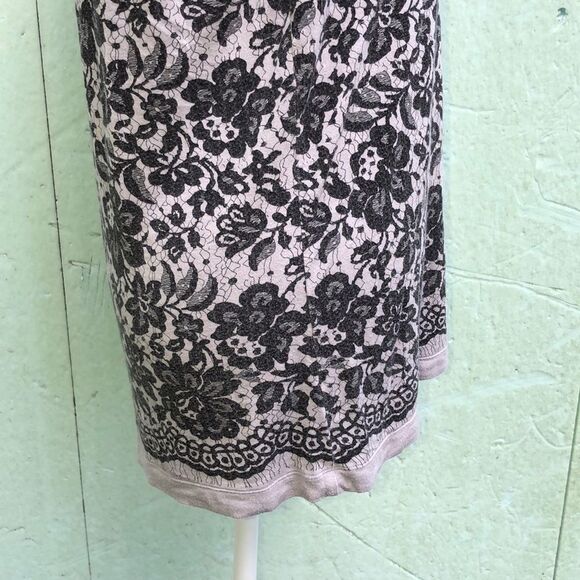 WD.NY Floral Print Tank Top With Satin Trim L - Picture 14 of 16